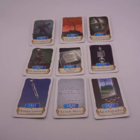 Timeline Inventions Game in French with Tin - Picture 12 of 15